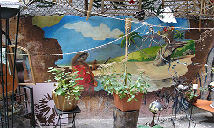 Sculpture Garden Mural
